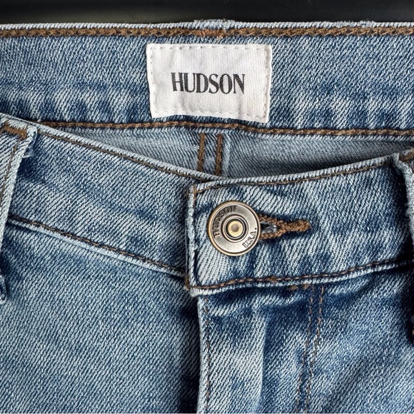 Hudson Blair Jeans Light Blue High Rise Skinny Ankle  Size: 25 - Picture 3 of 12